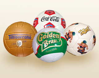 Examples of promotional balls