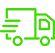 Icon of car signifying delivery